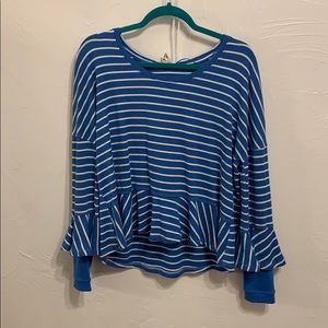 free people stripped top